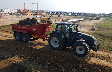 Baustellentransport Erdaushub - Sailer-Rohrwild GbR Regensburg, Obertraubling